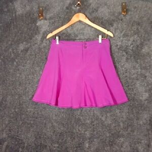 Title Nine Purple Skater Mini Skirt for Night Out Pickleball Tennis Flowing Sz4